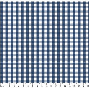 Tecido Fio Tinto Xadrez 9XM cor - 1127 (Azul Persia)